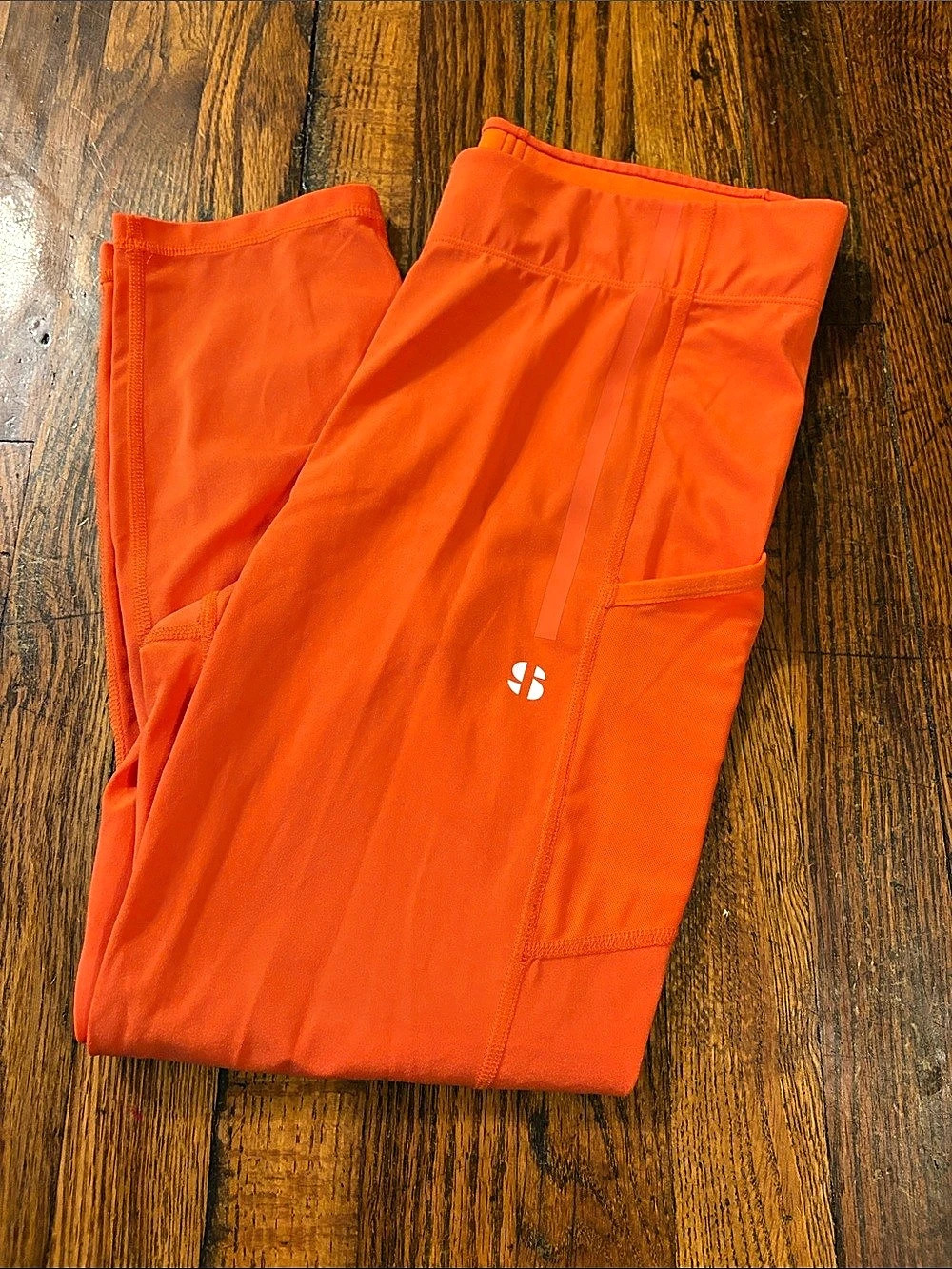 🎉EUC Sports Illustrated Bright Orange Athletic Pants Size Large!